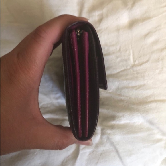 Louis Vuitton Purple Epi Sarah Wallet Vintage - Picture 12 of 13